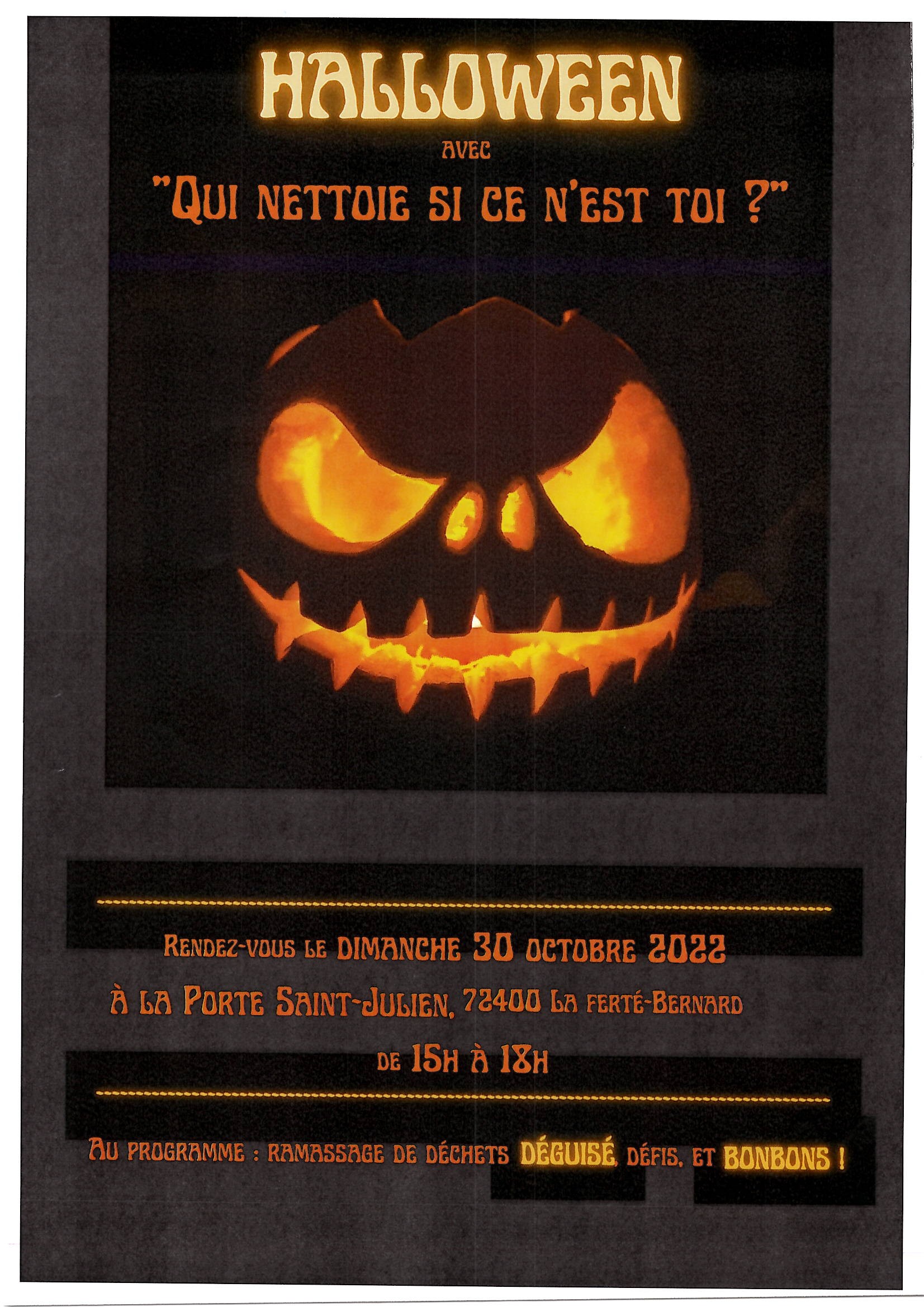 Halloween Avec Qui Nettoie Si Ce Nest Toi