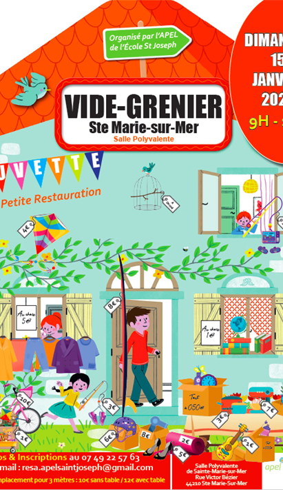 Vide Grenier De L Cole Saint Joseph