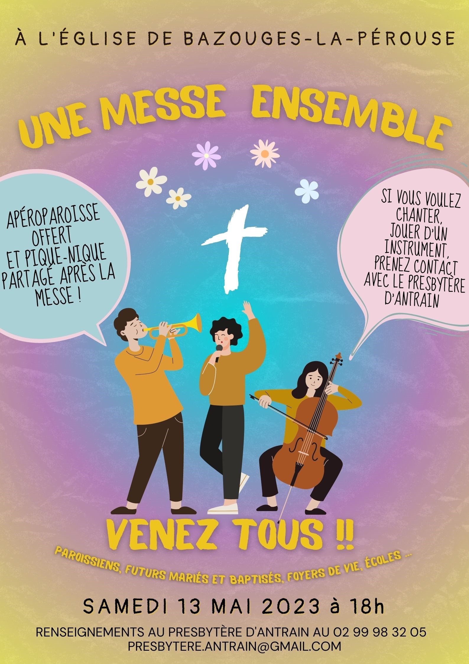 Messe Tous ensemble et pique nique partagé