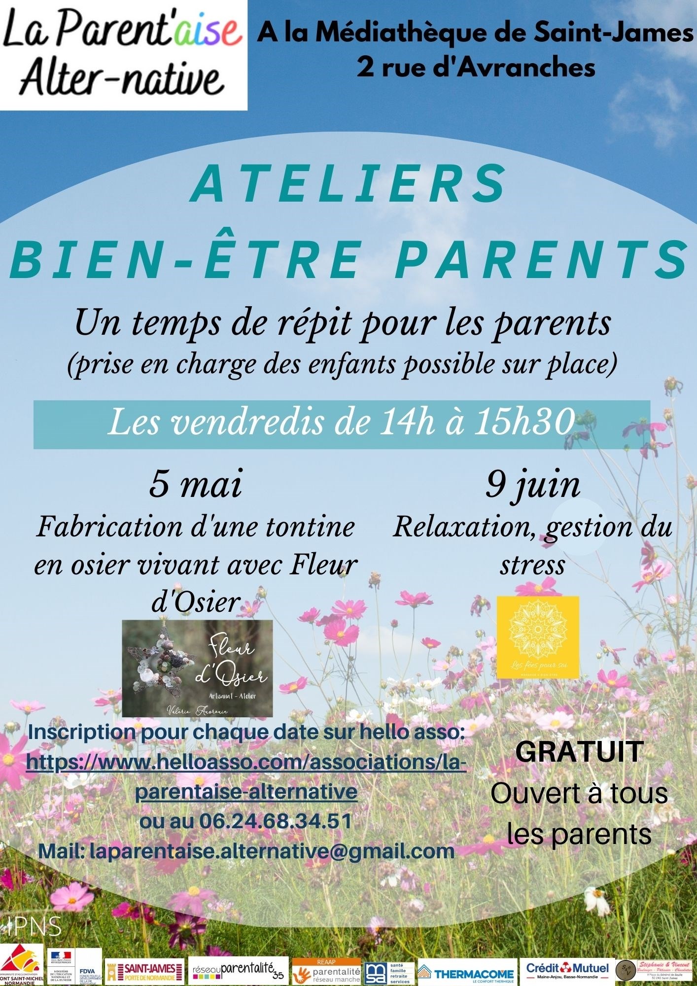 Atelier bien être pour les parents relaxation