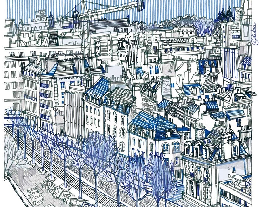Café citoyen : Les Urban Sketchers ou l’art de croquer la ville