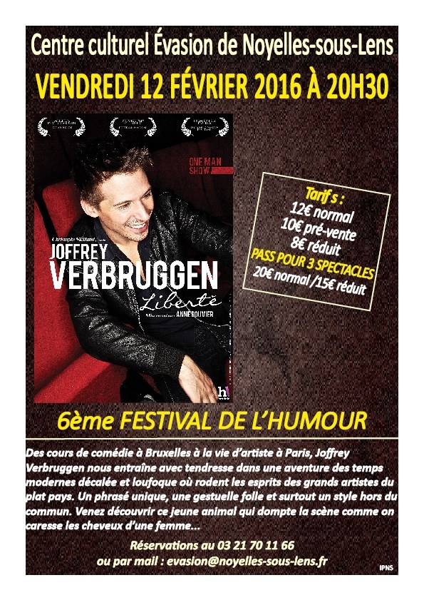 Liberté de Joffrey Verbruggen Noyelles-sous-Lens