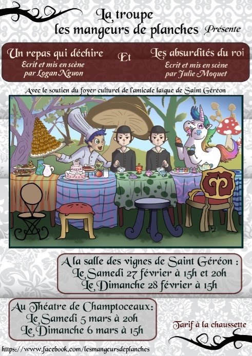 Un repas qui déchire et Les absurdités du roi Orée-d'Anjou