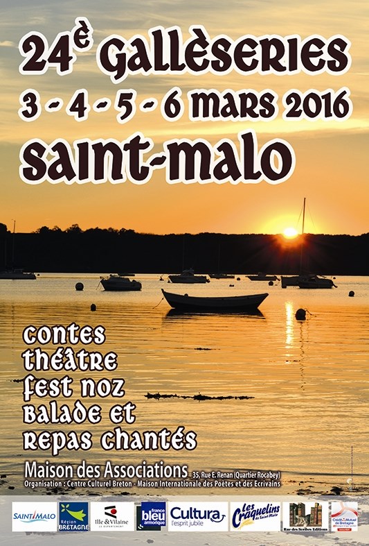 Les gallèseries festival de la culture de Haute-Bretagne Saint-Malo