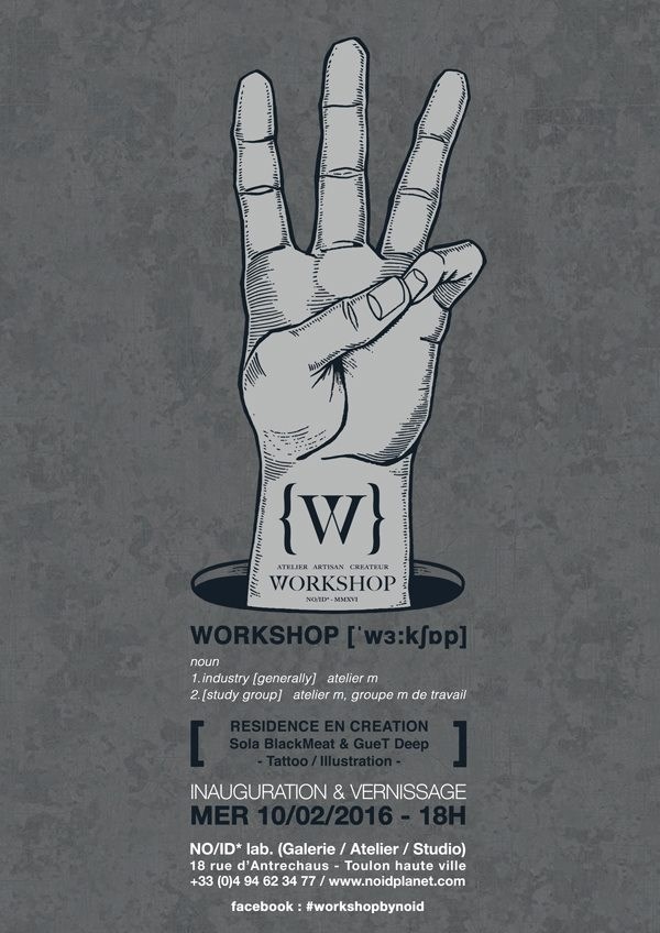 Lancement du nouveau concept de NO/ID* le WORKSHOP Toulon