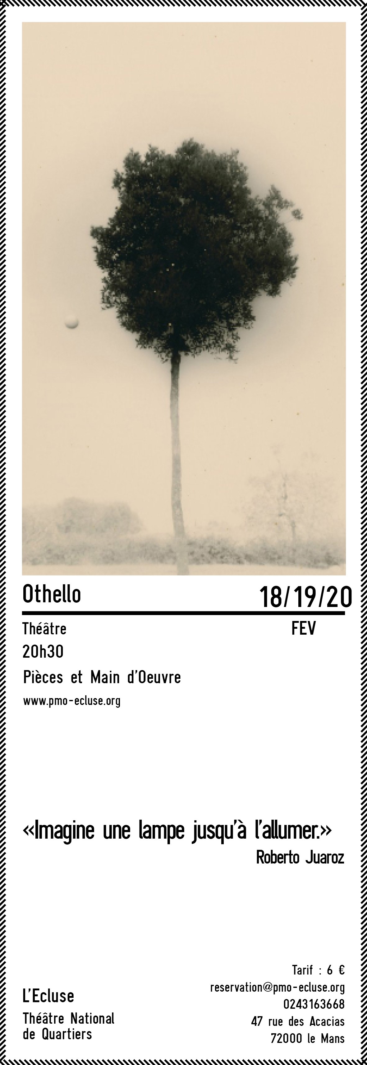 Cie Pièces et main d’œuvre Othello