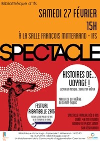 Histoires de voyage (lecture en musique) Ifs