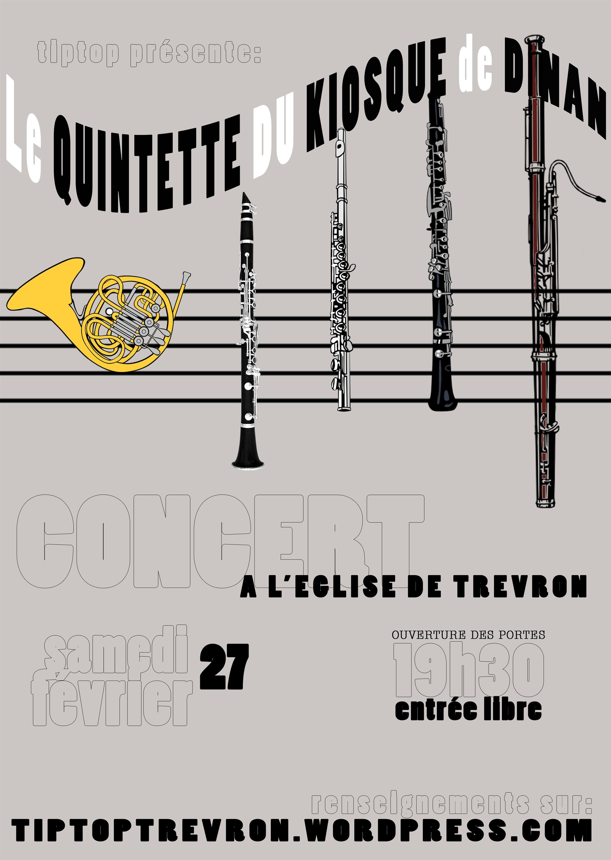 Quintette du Kiosque de Dinan Trévron