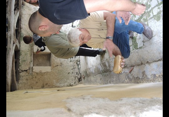 Atelier restauration du patrimoine : peinture à la chaux