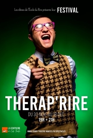 Thérap'rire : les nouveaux talents de l'humour sur scène ! © La Compagnie du Café-Théâtre