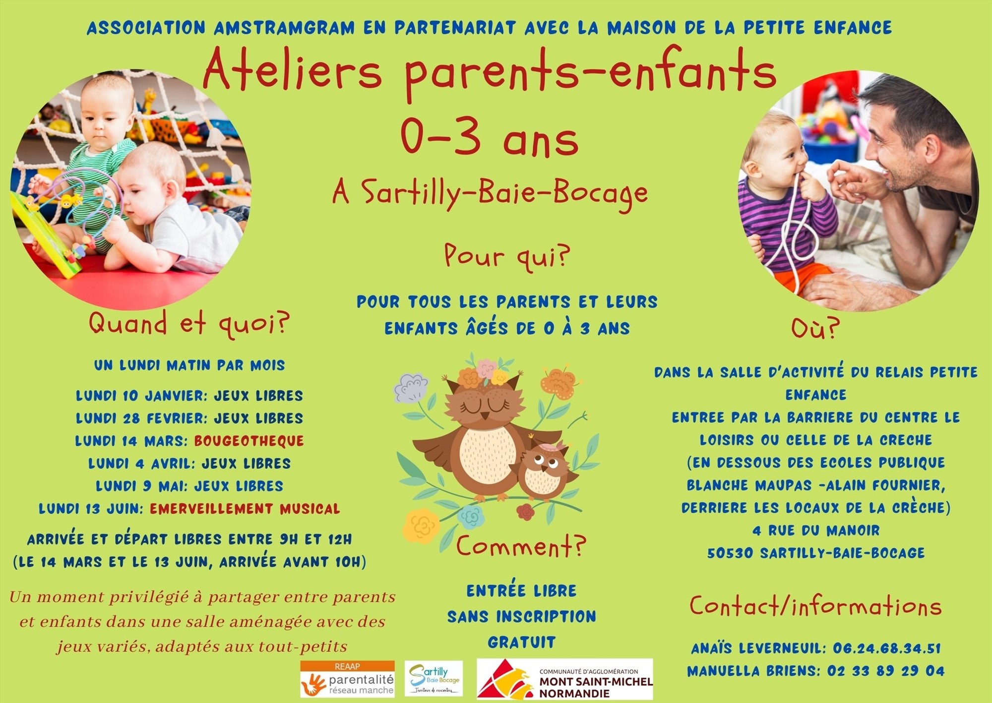 ATELIER PARENTS-ENFANTS (Mayenne)