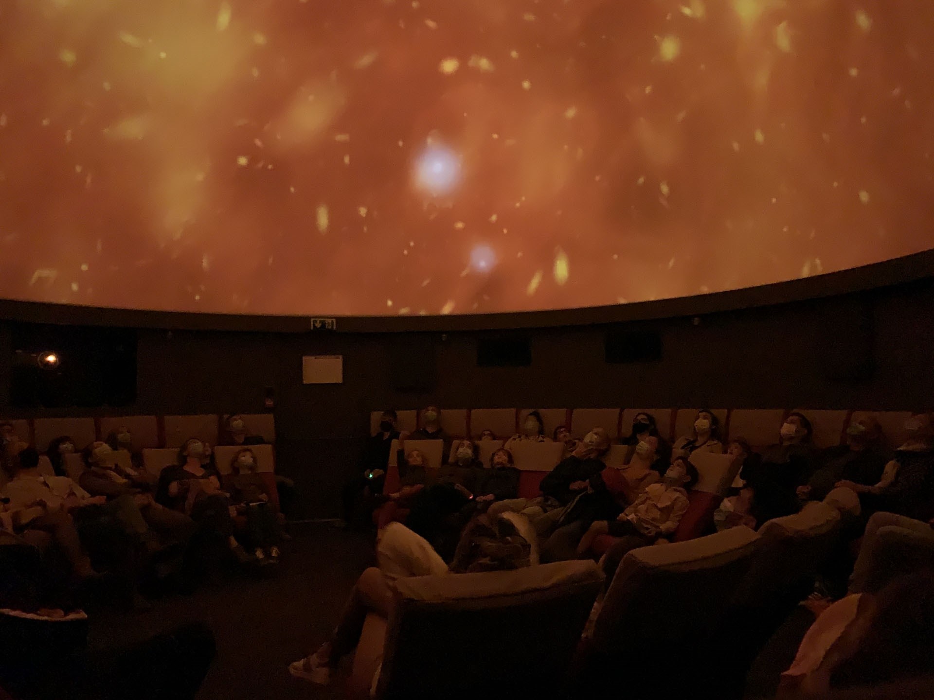 Salle de projection du Planétarium © Planétarium de Nantes
