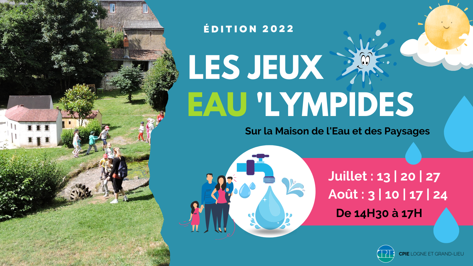 Les Jeux eau'lympides © CPIE Logne et Grand Lieu