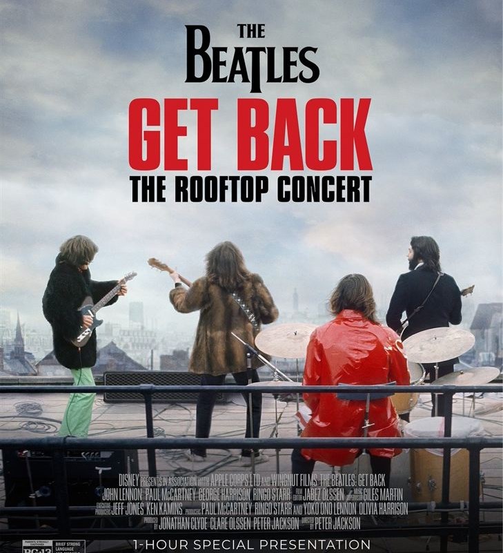 affiche du film The Beatles Get Back © Walt Disney Studios Motion Pictures