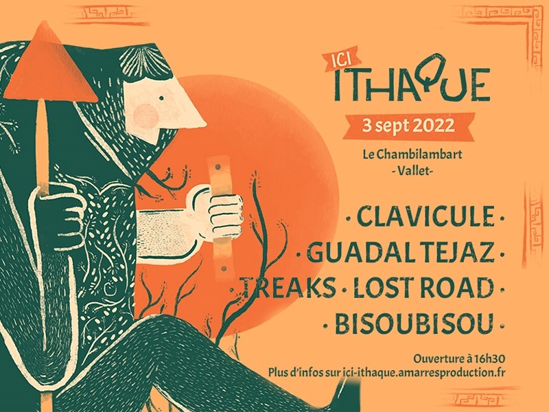 Evènement Ici Ithaque, Festival 2022 © Léa Noblet Design