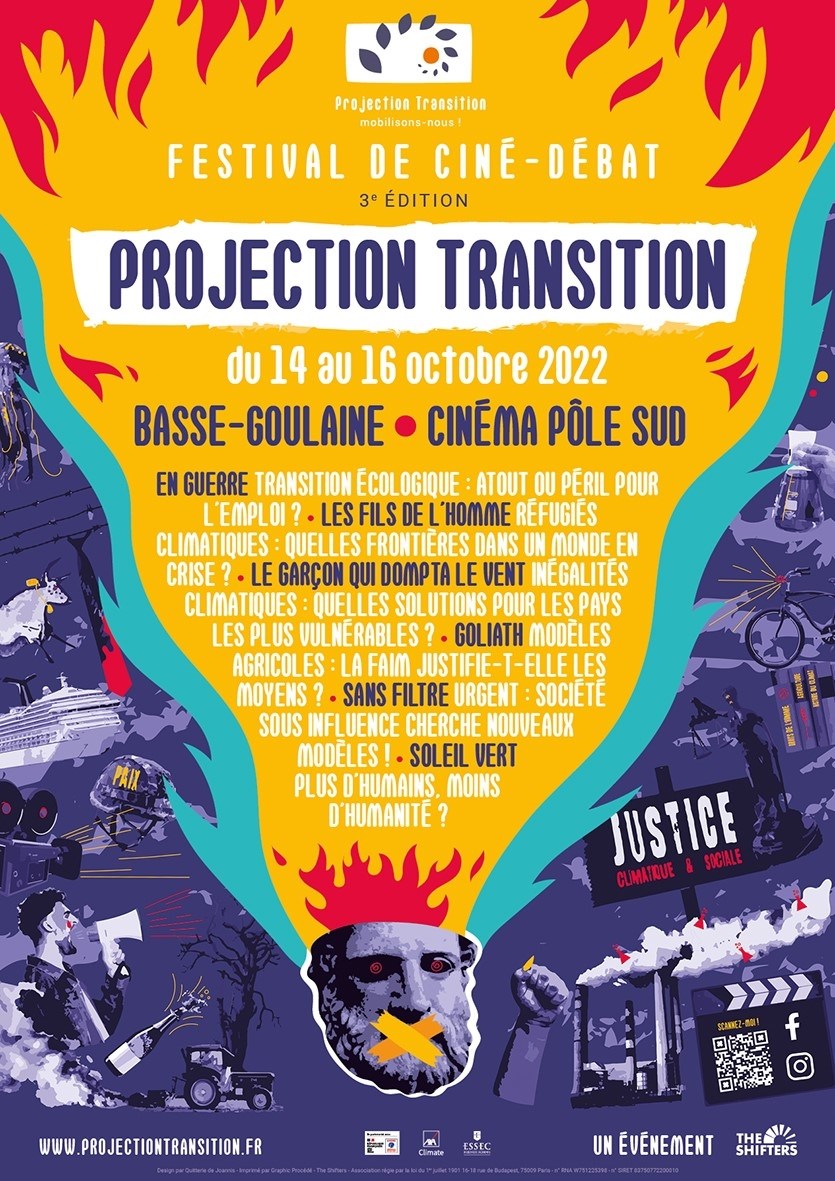 Affiche Festival Projection Transition © Projection Transition