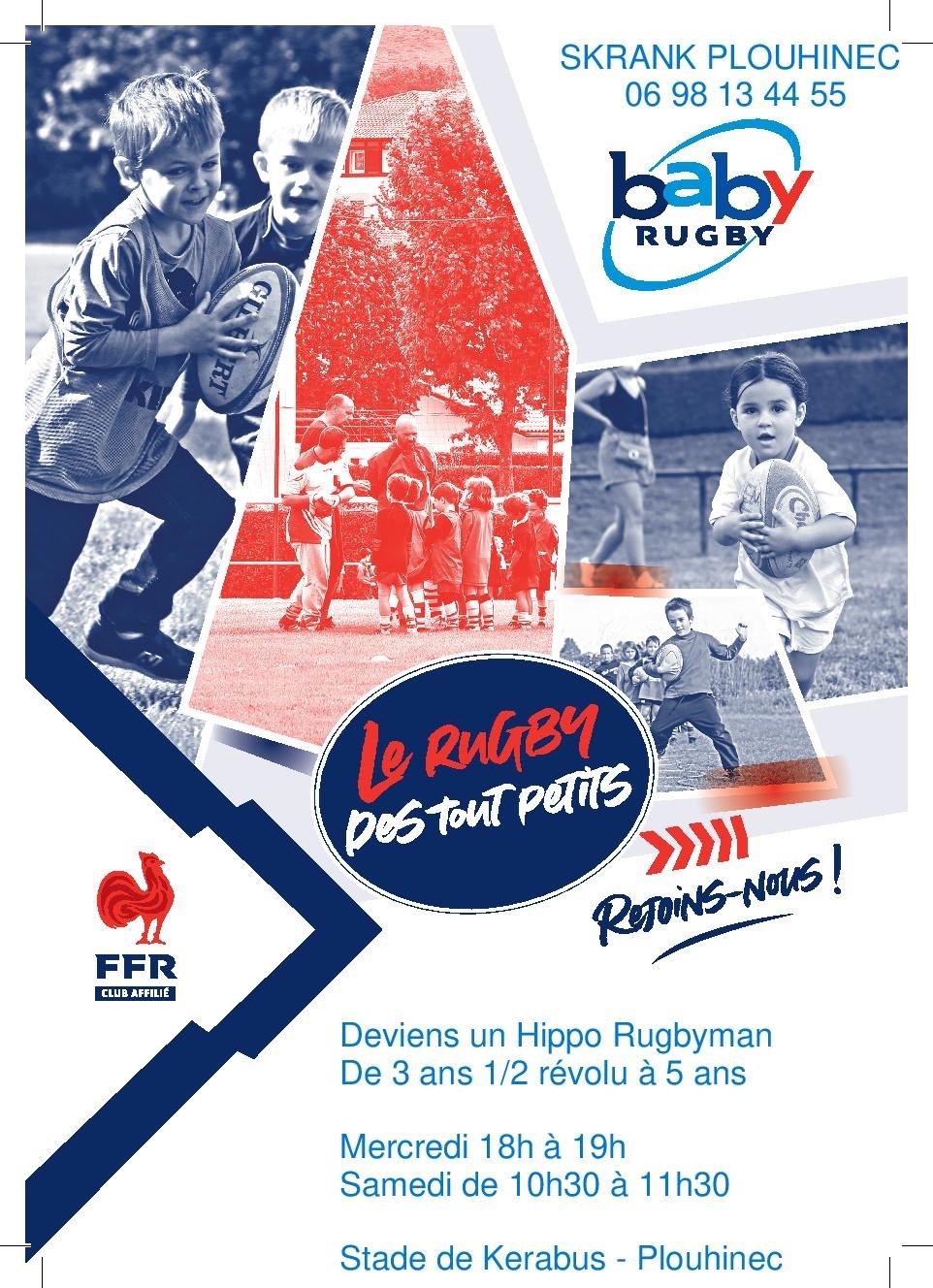 Accueil - Association Baby Rugby - Du rugby pour les petits ! - Baby rugby