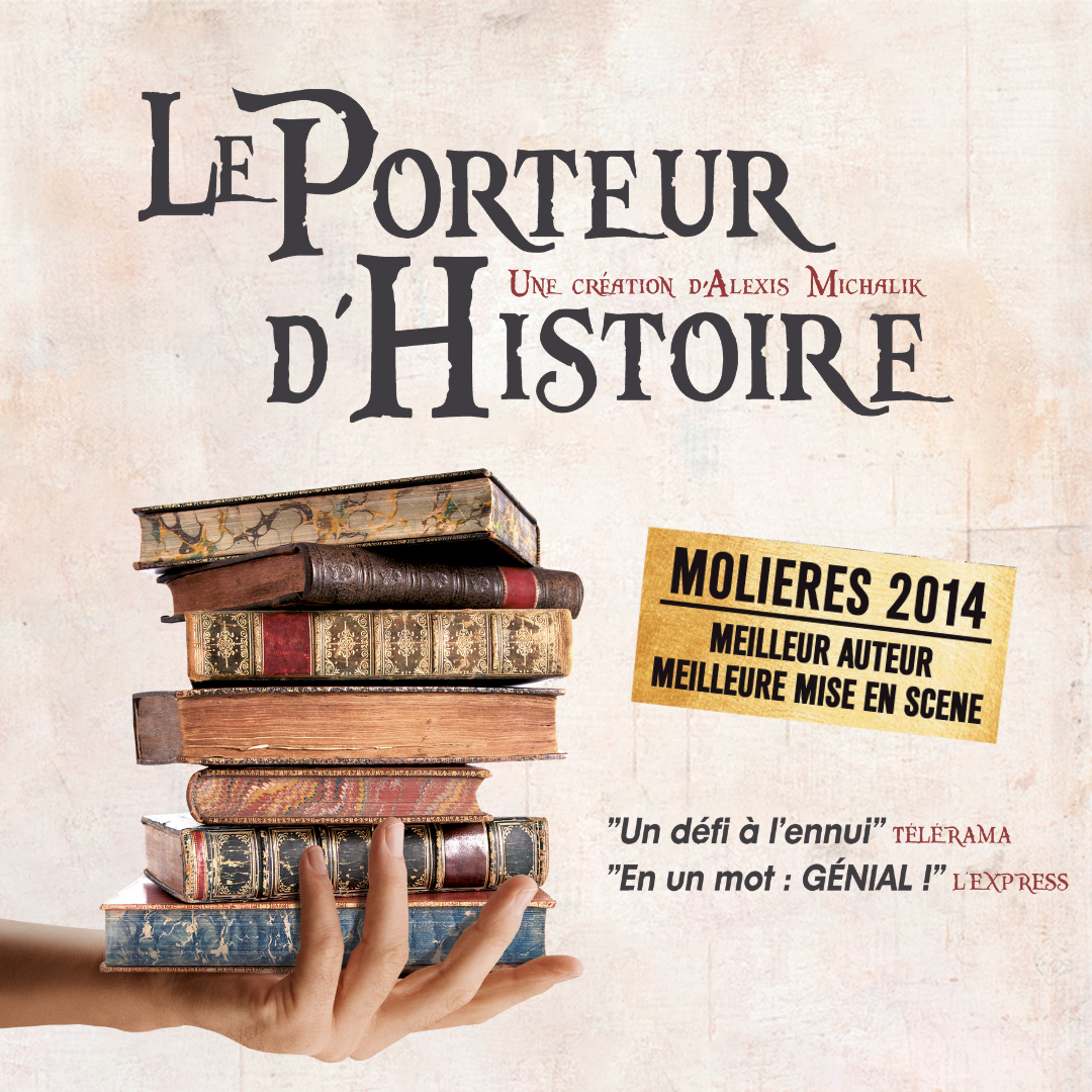 Affiche Porteur d'Histoire © (DR) Théâtre 100 Noms