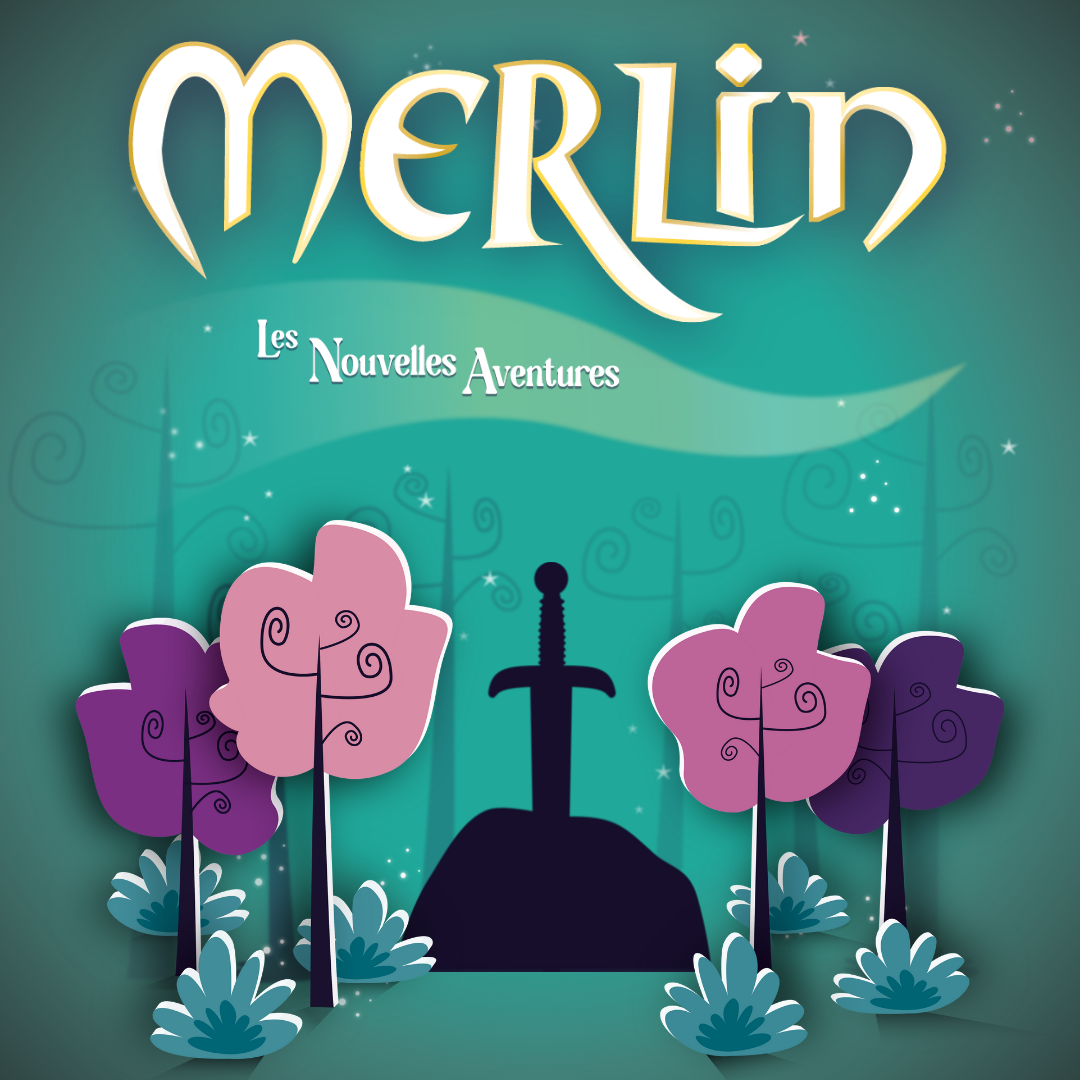 Affiche Merlin © (DR) Théâtre 100 Noms