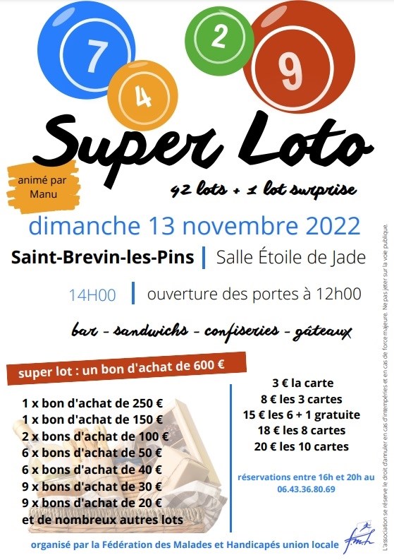 Super-loto Animé Par Manu - Loire-atlantique