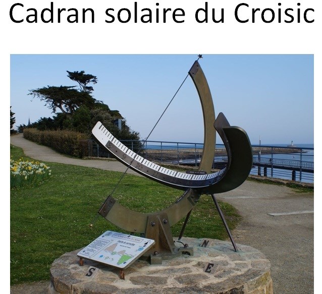 Le cadran solaire du Croisic © NA