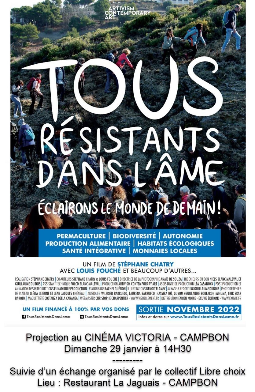 Affiche Tous résistants dans l'âme