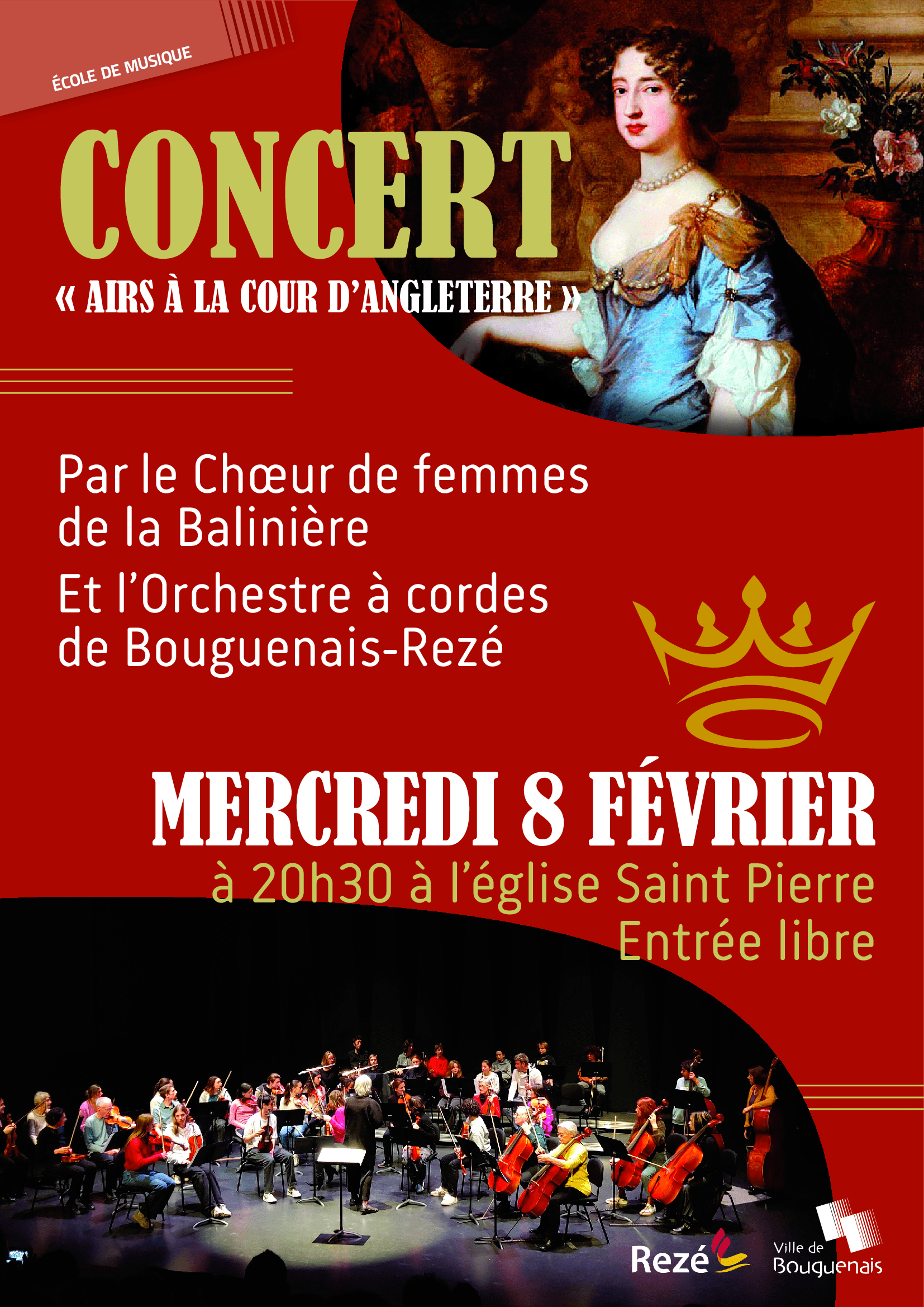 Concert «Airs d'Angleterre» - EMM