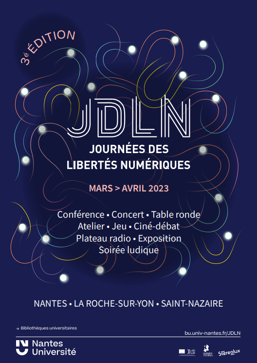 Affiche - 3ème édition JDLN © Nantes Université