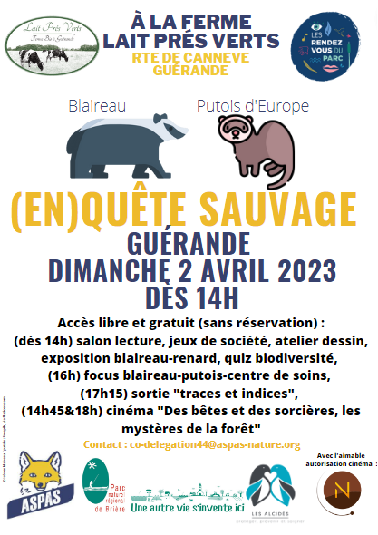 (En)quête sauvage © ASPAS, délégation Loire-Atlantique