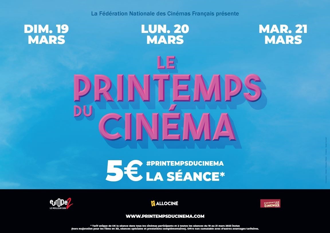 Le Printemps du Cinéma © Cinéjade Saint-Brevin