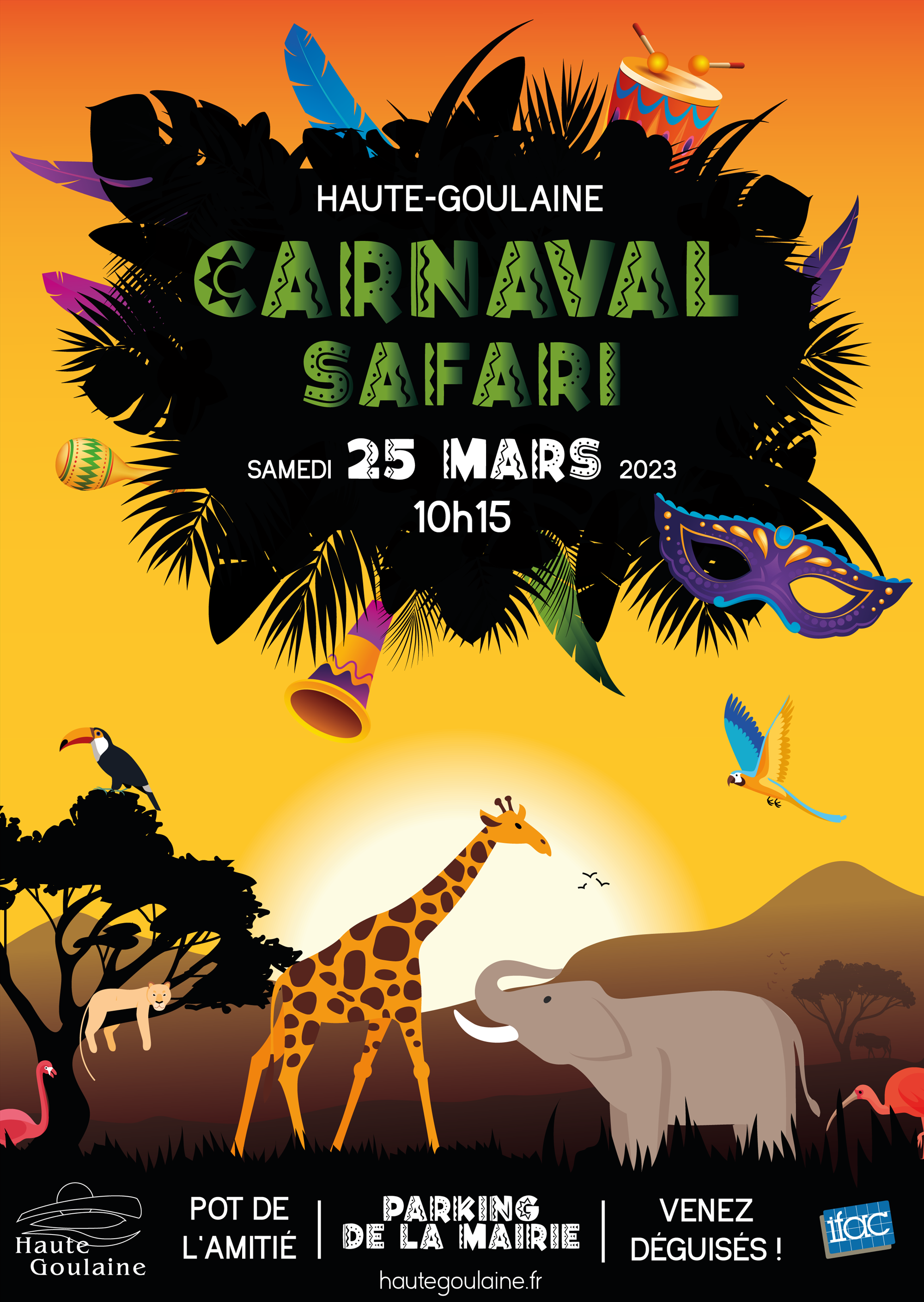 Affiche Carnaval 2023 © Mairie de Haute-Goulaine
