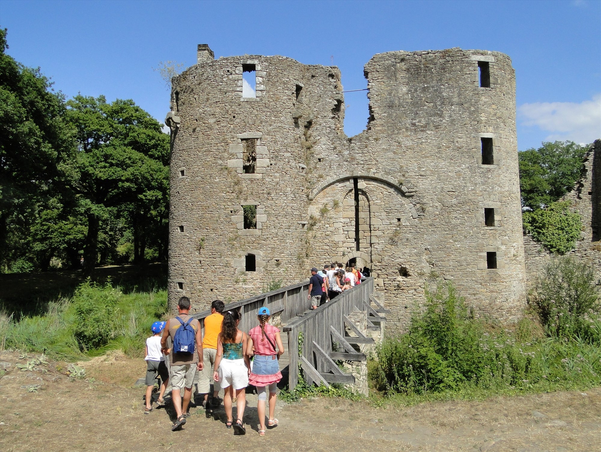 Château de Ranrouët © ©CapAtlantique