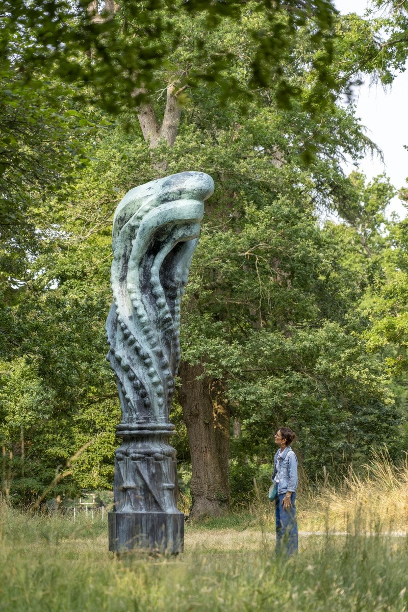 La grande colonne - Johan Creten © L. Preud'homme / Grand Patrimoine de Loire-Atlantique