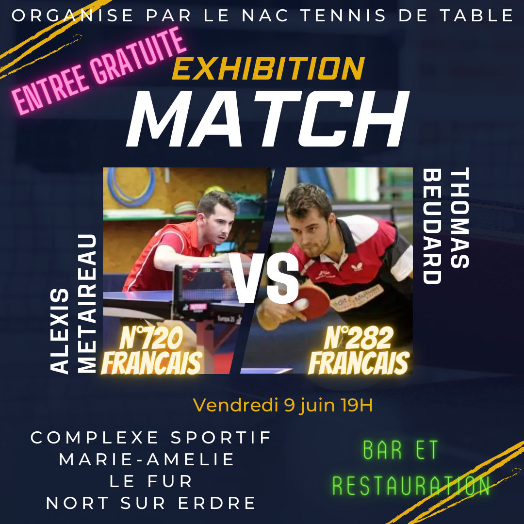 Match exhibition © NAC TT