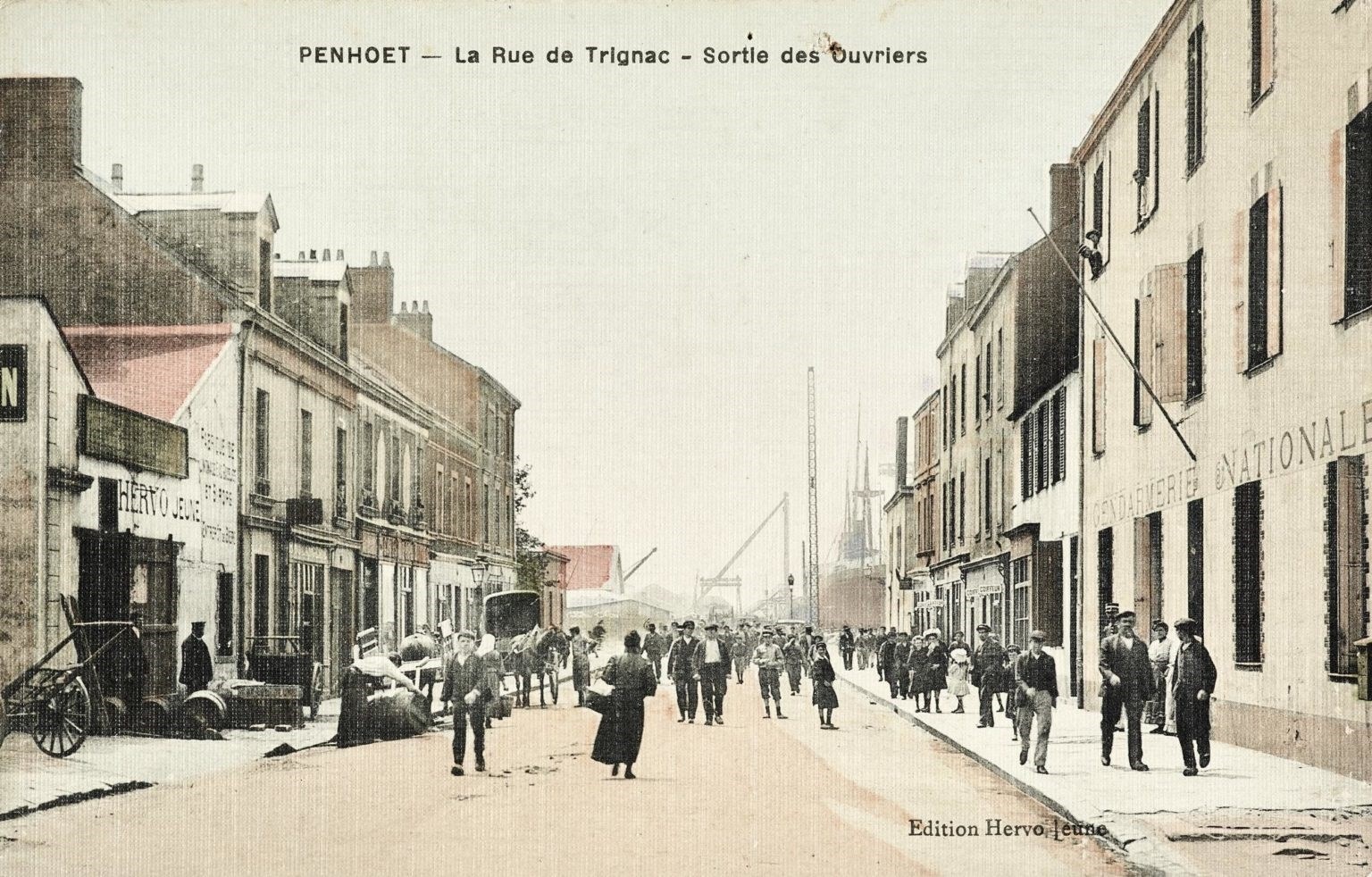 Quartier Penhoët © Photographe : inconnu, éditeur : Hervo jeune