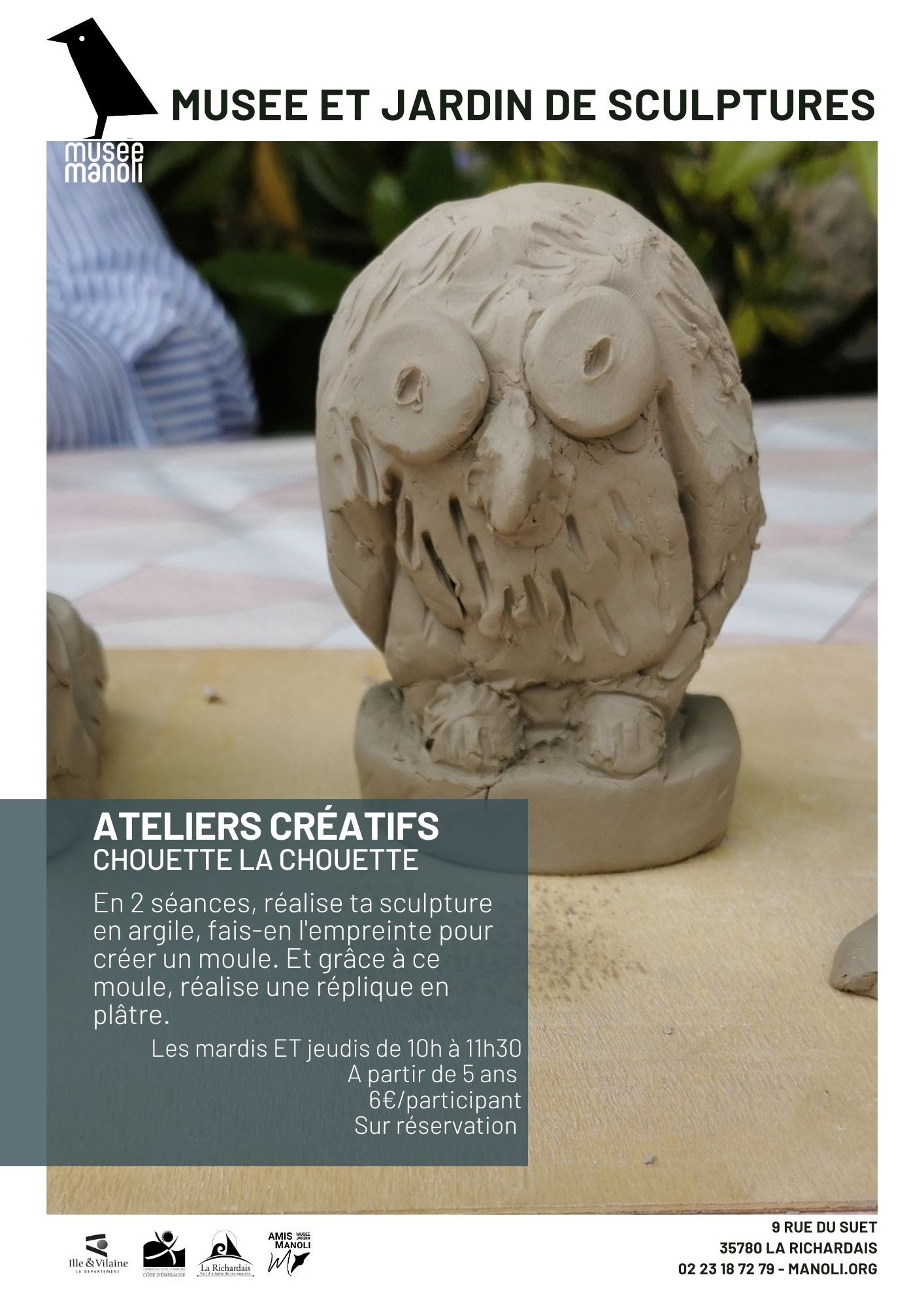 Moulage en plâtre (atelier de création) - Atelier de création