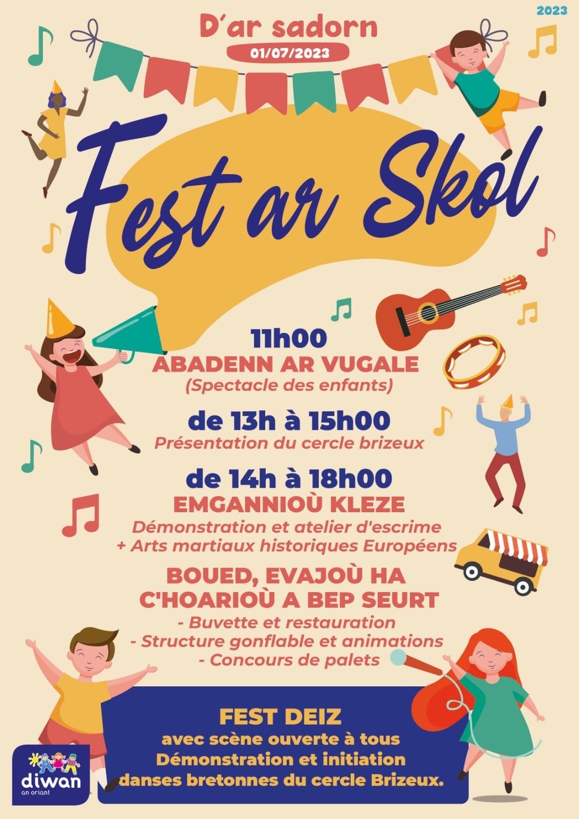 Fest ar skol - Fête de l’école Diwan