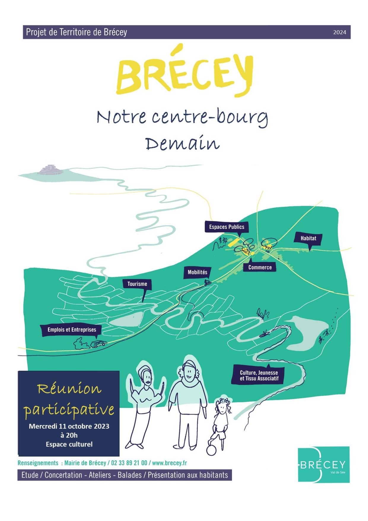 R Union Participative Le Devenir Du Centre Bourg De Br Cey