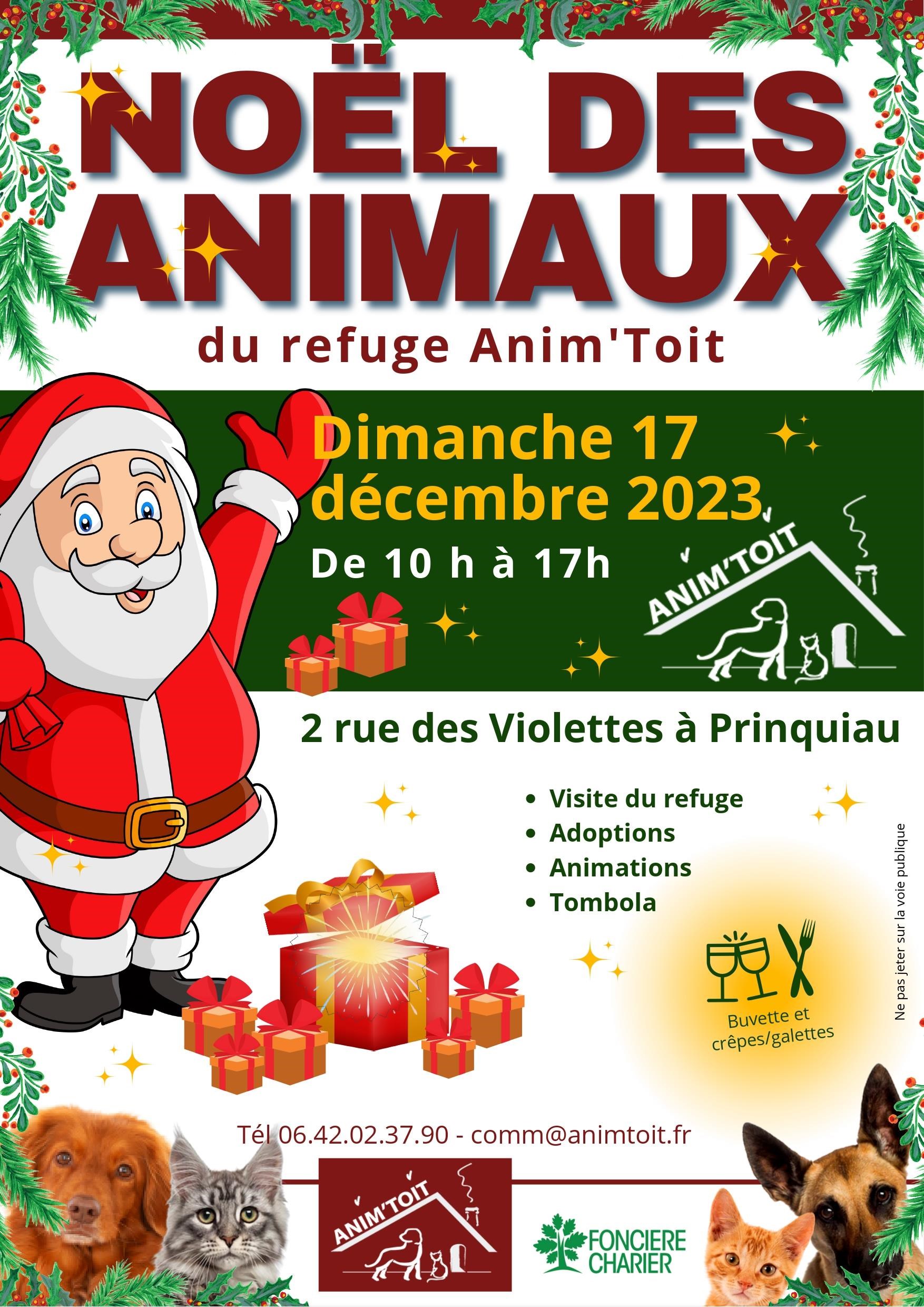 Noël des animaux du refuge - Loire-Atlantique