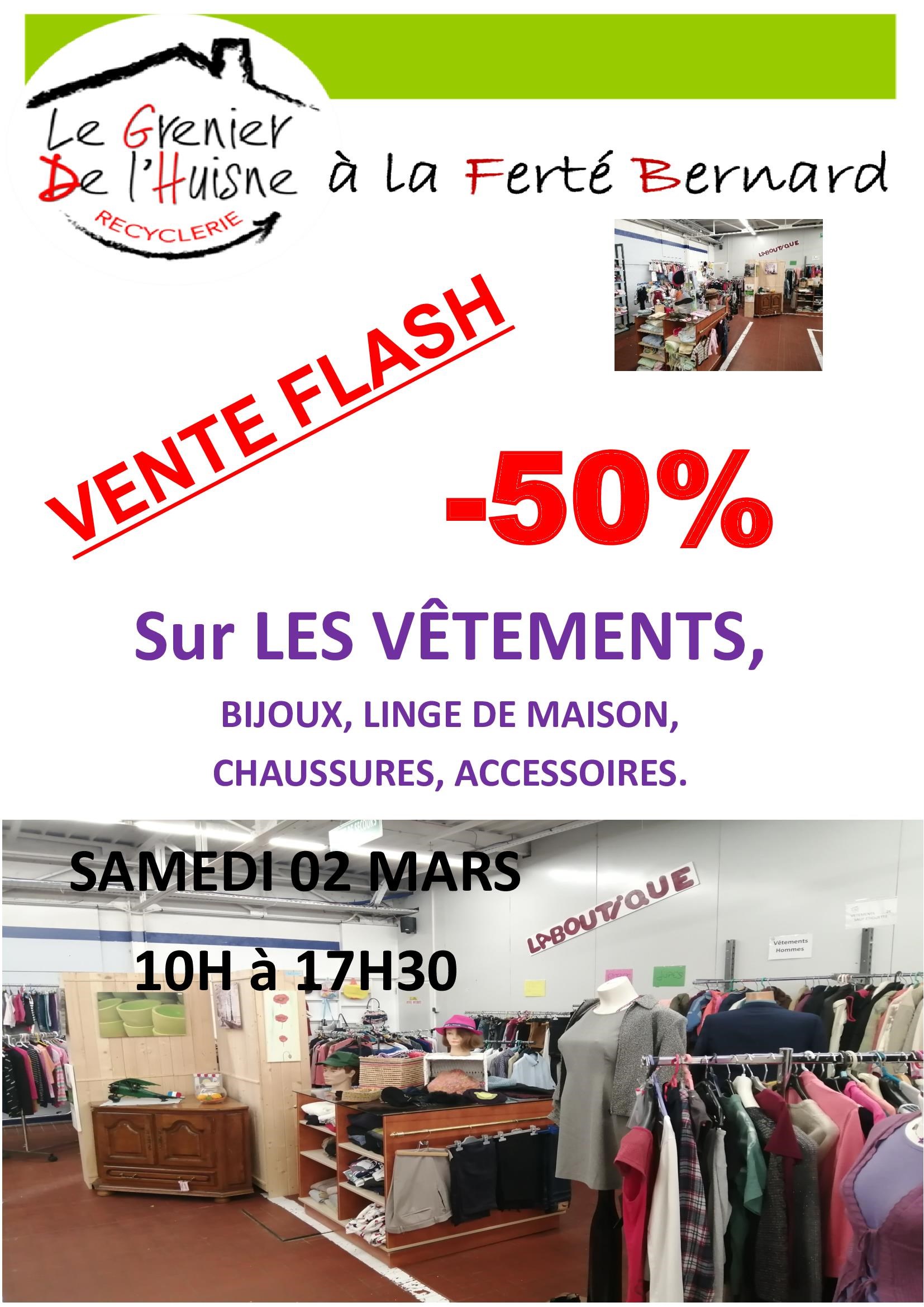 Vente best sale flash vetement