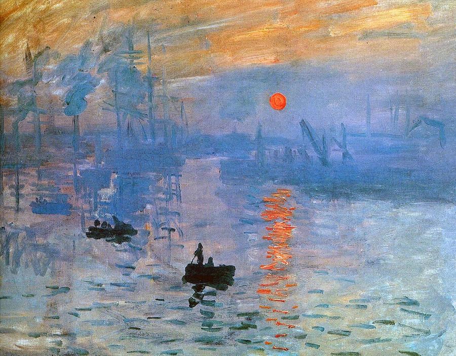 Impression, soleil levant (Claude Monet) © Domaine public