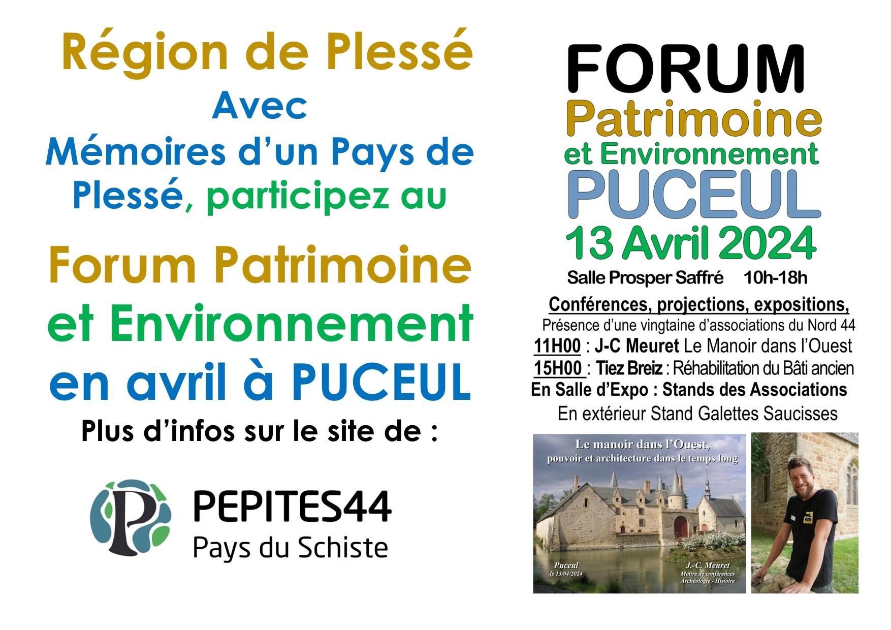 Forum Patrimoine et Environnement © Didier Teffo