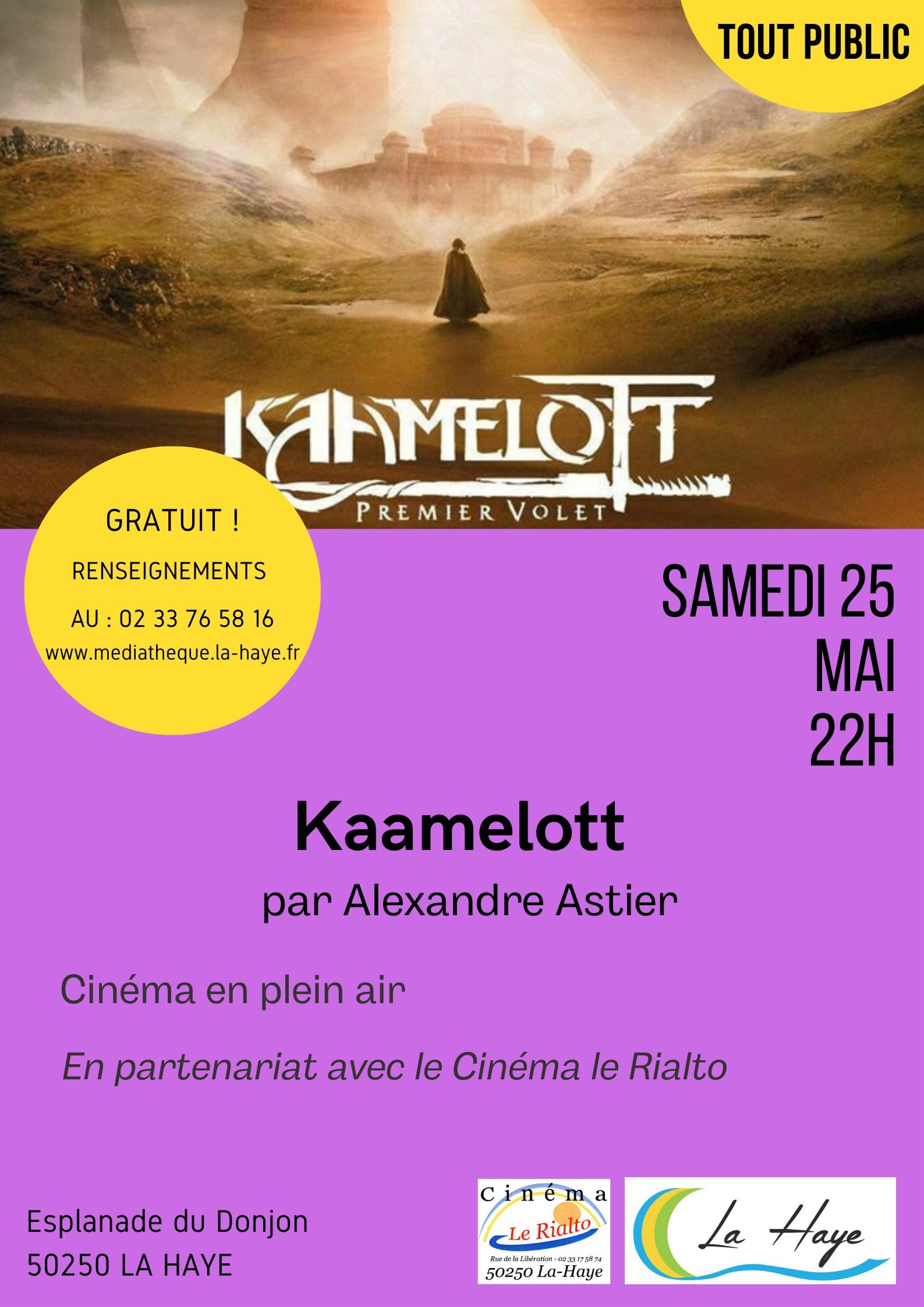 Ciné plein-air avec la comédie Kaamelott - premier volet