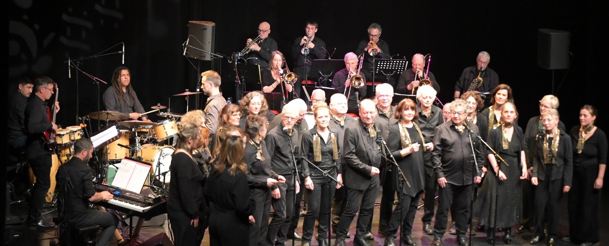 Photo de l'article : Big Band et Ensemble Jazz Vocal des Aprèm’Jazz