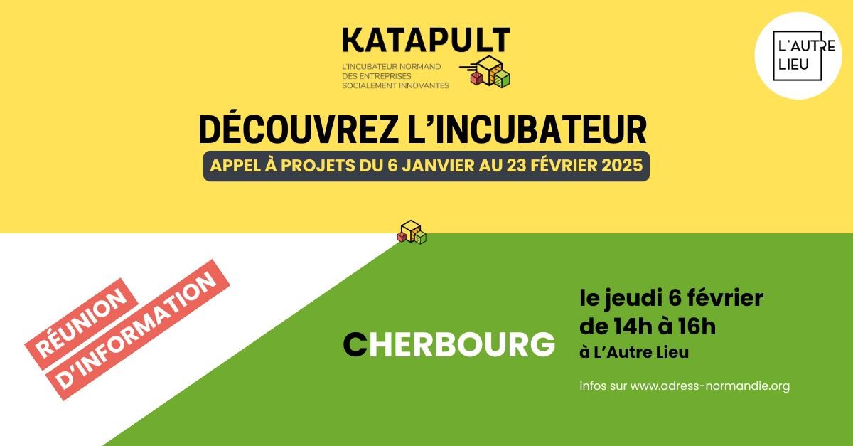 Découvrez Katapult, l'incubateur 100 normand de l'ESS