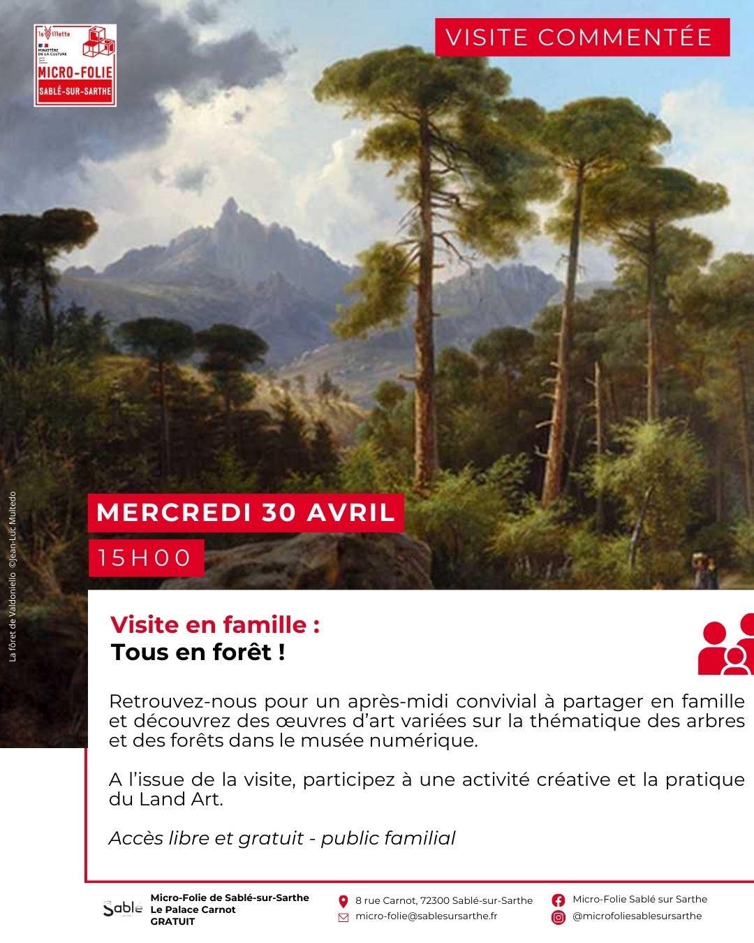 Visite en famille : Tous en forêt !