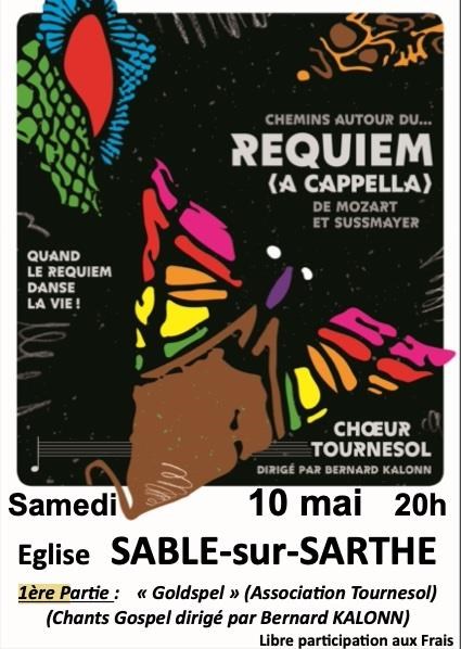 Chorale Tournesol chemins autour du requiem de Mozart