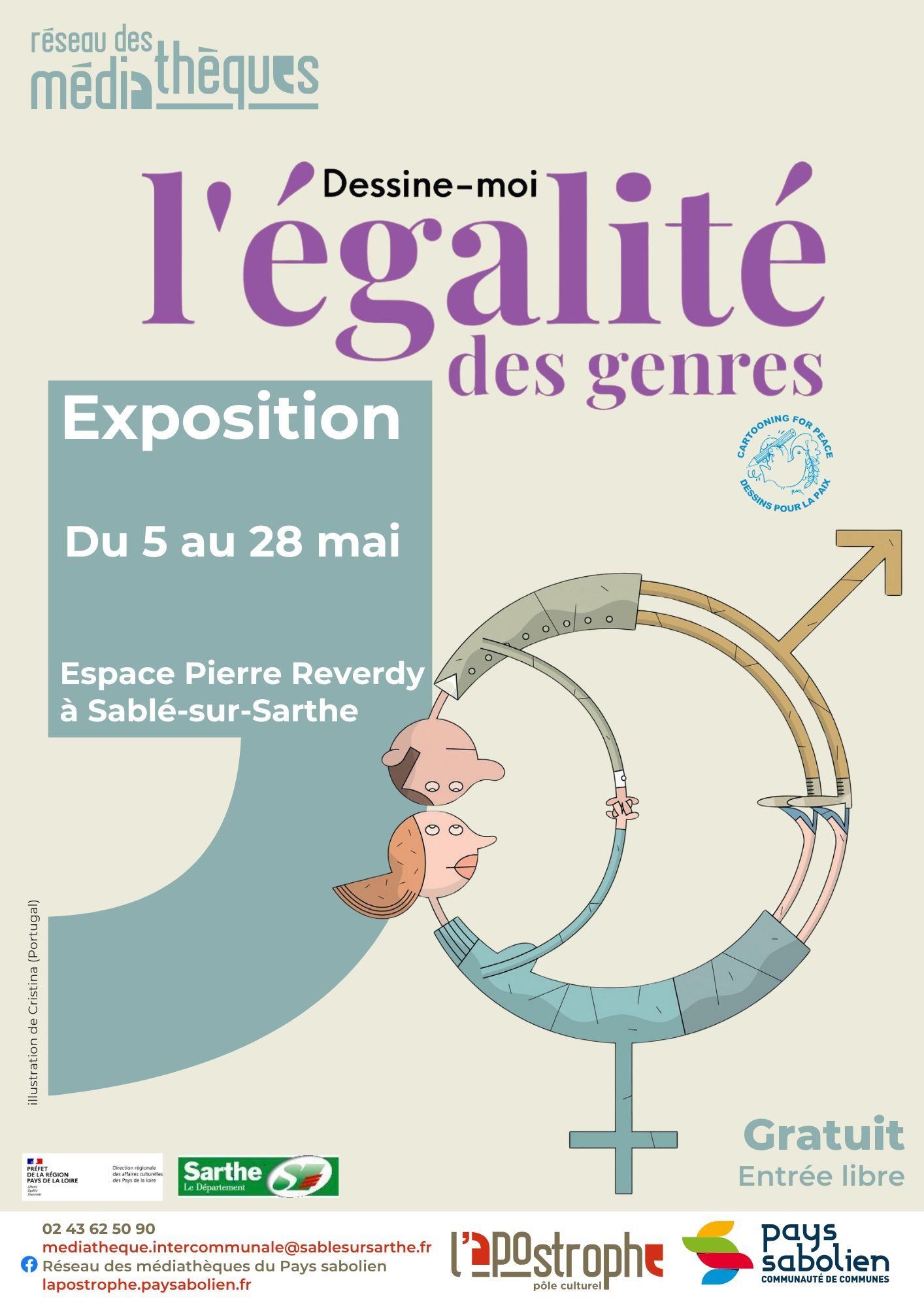 L'égalité des genres espace Pierre-Reverdy