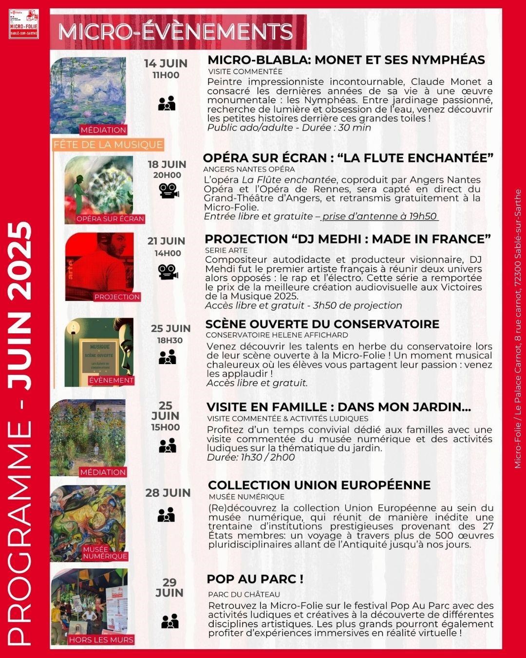 Juin à la Micro-folie !