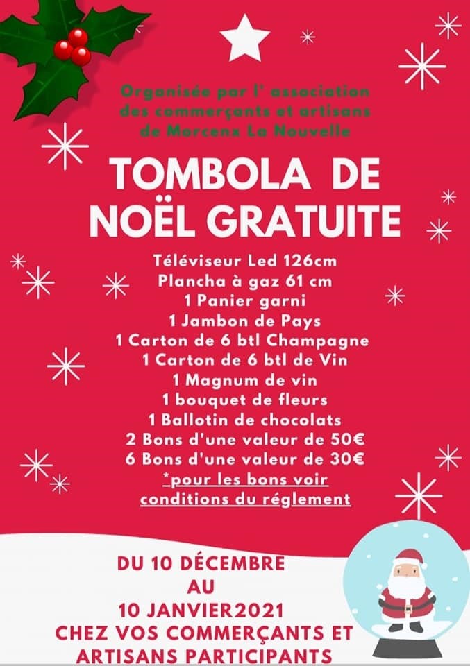 Tombola De Noel Gratuite Infolocale